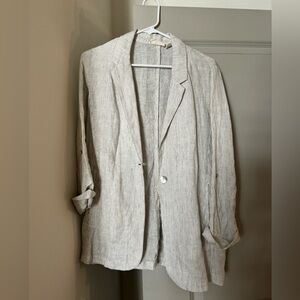 Linen blazer